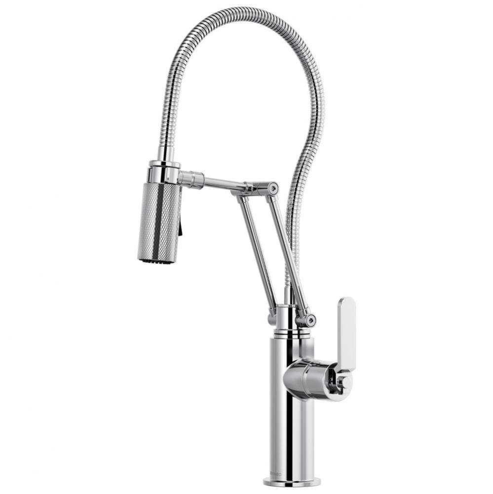 Litze&#xae; Articulating Faucet With Finished Hose