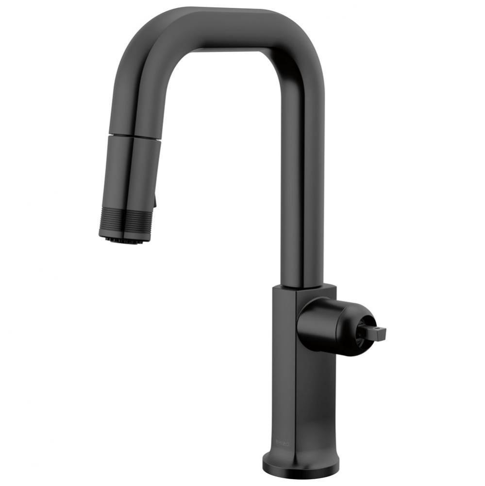 Kintsu&#xae; Pull-Down Prep Faucet with Square Spout - Less Handle