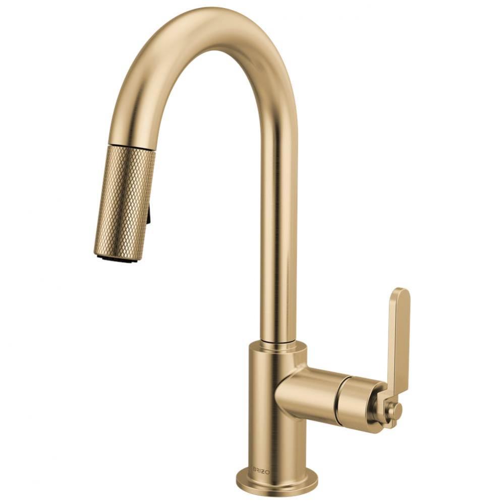 Litze&#xae; Pull-Down Prep Faucet with Arc Spout - Industrial Handle