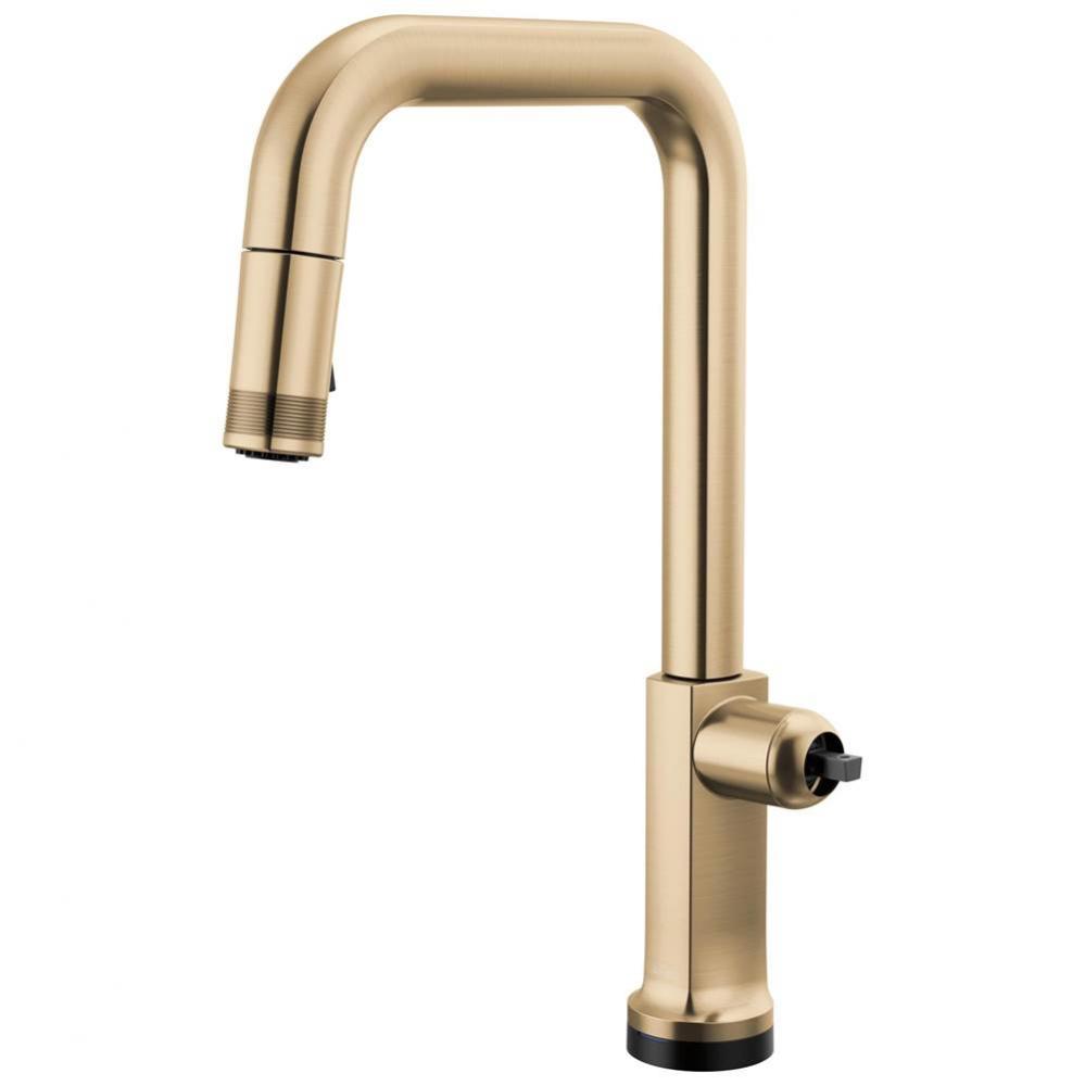 Kintsu&#xae; SmartTouch&#xae; Pull-Down Faucet with Square Spout - Less Handle