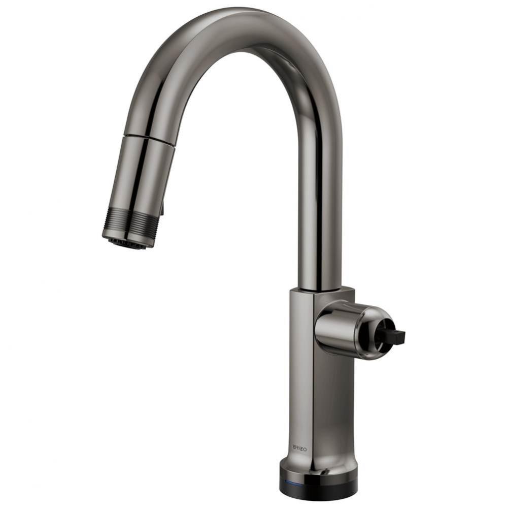 Kintsu&#xae; SmartTouch&#xae; Pull-Down Prep Faucet with Arc Spout - Less Handle