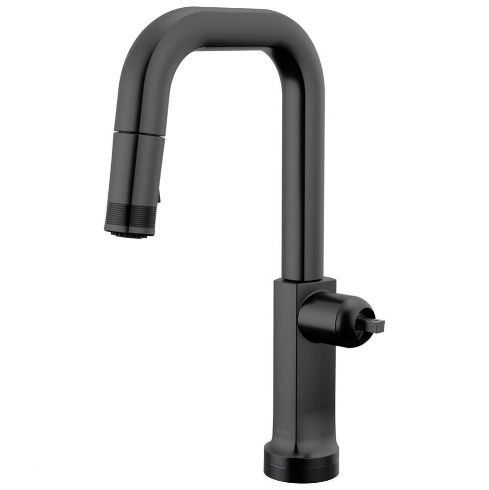 Kintsu&#xae; SmartTouch&#xae; Pull-Down Prep Faucet with Square Spout - Less Handle