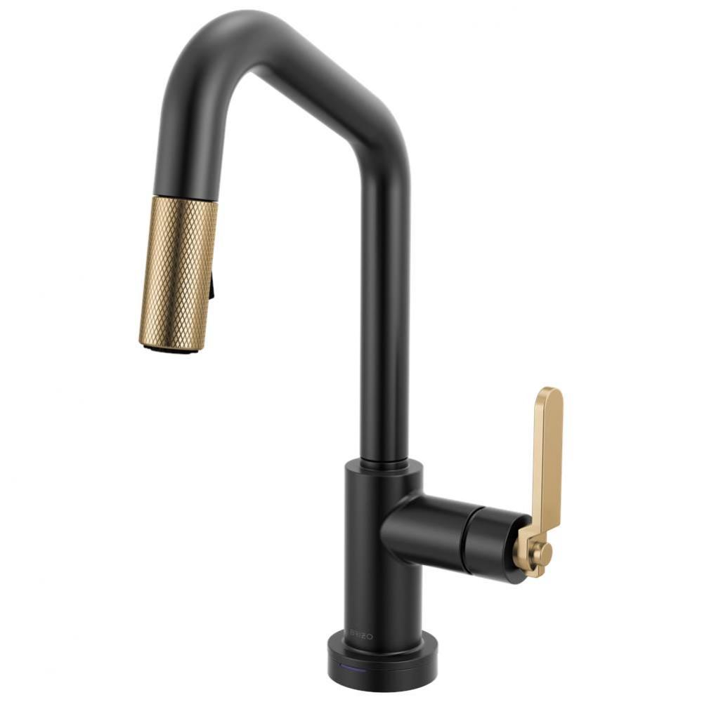 Litze&#xae; Smarttouch Pull-Down Prep Faucet with Angle Spout - Industrial Handle