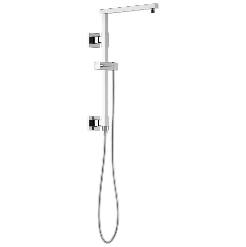 Universal Showering 18&apos;&apos; Linear Square Shower Column