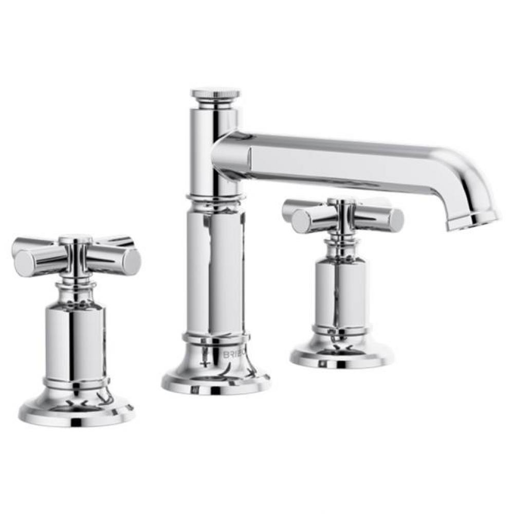 Invari&#xae; Widespread Lavatory Faucet with Column Spout - Less Handles 1.2 GPM