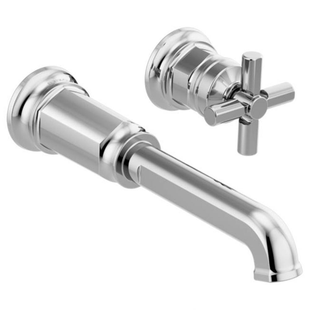 Invari&#xae; Two-Hole, Single-Handle Wall Mount Lavatory Faucet - Less Handle 1.5 GPM