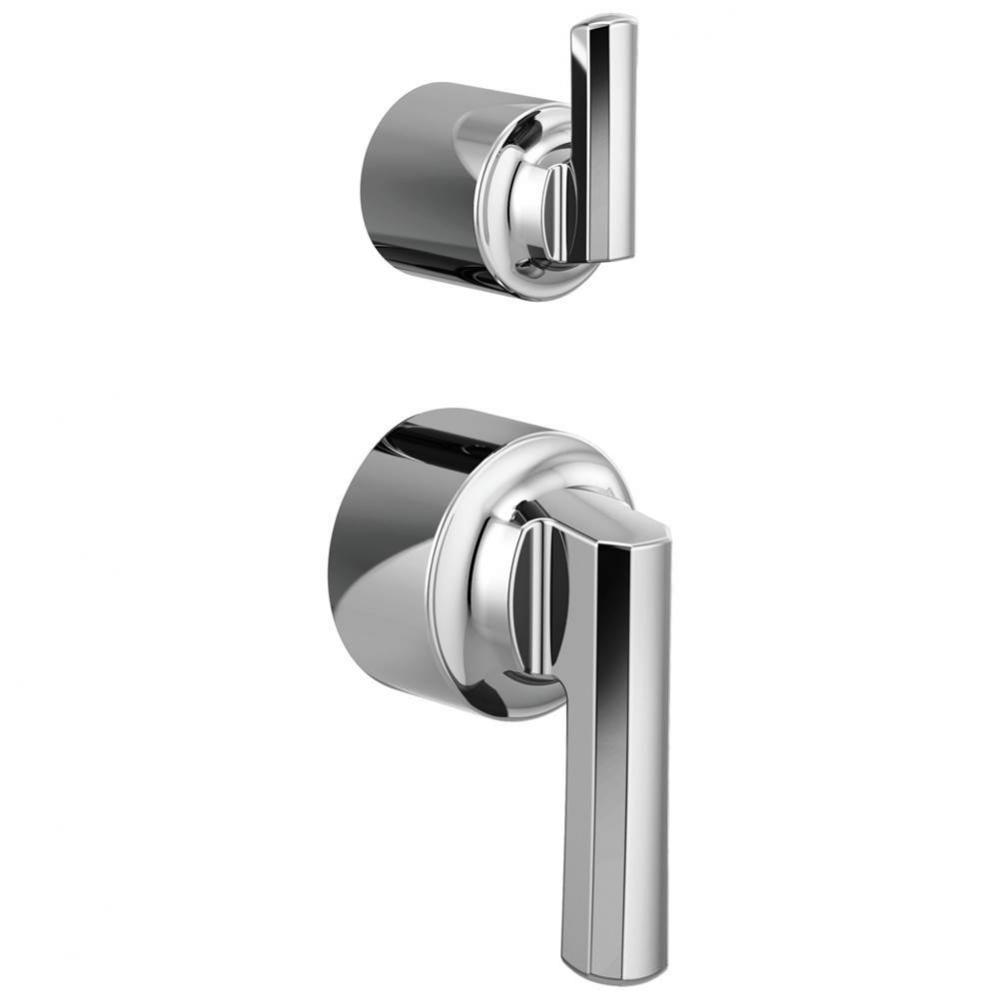 Levoir™ Pressure Balance Valve with Integrated Diverter Trim Lever Handle Kit