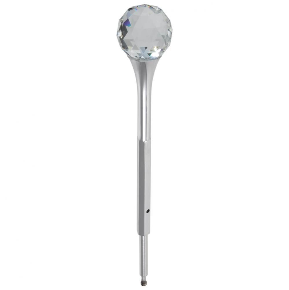 RSVP&#xae; SWAROVSKI&#xae; CRYSTAL FINIAL - WIDESPREAD/BIDET