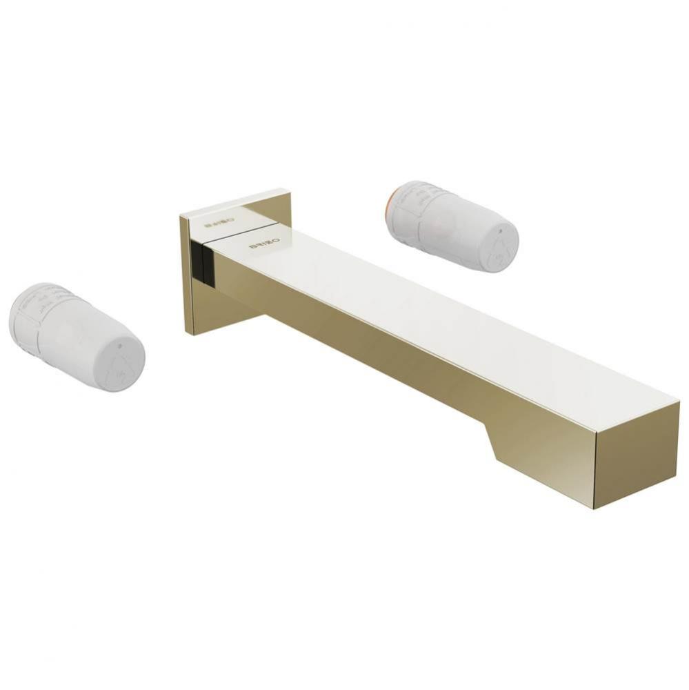 Frank Lloyd Wright&#xae; Two-Handle Wall Mount Tub Filler - Less Handles