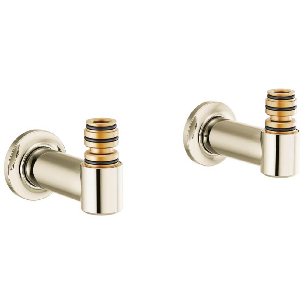 Frank Lloyd Wright&#xae; Wall Mount Tub Filler Unions