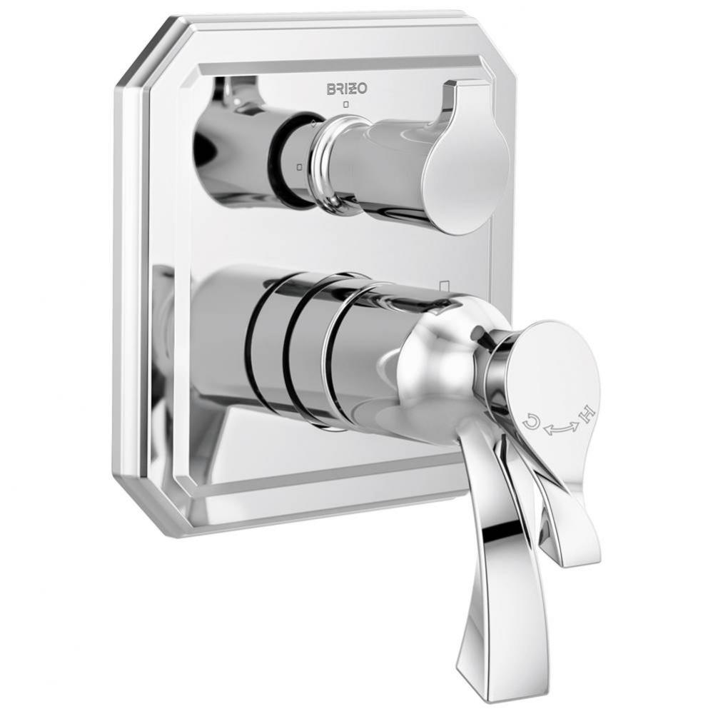 Virage&#xae; TempAssure Thermostatic Valve with Integrated 3-Function Diverter Trim