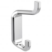 Brizo 693598-PC - Levoir™ Double Robe Hook