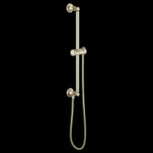 Brizo 74795-PN - Universal Showering Classic Round Slide Bar With Hose