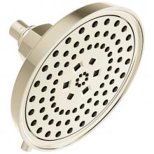 Brizo 87476-PN-2.5 - Invari® 7 5/8'' H2Okinetic® Round Multi-Function Shower Head - 2.5 GPM