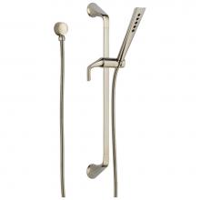 Brizo 88750-PN - Sotria® SLIDE BAR HANDSHOWER WITH H2OKinetic® TECHNOLOGY