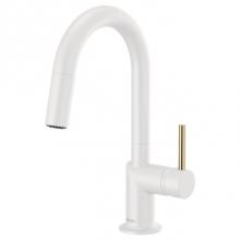 Brizo 63975LF-MWLHP - Jason Wu for Brizo™ Pull-Down Prep Kitchen Faucet with Arc Spout - Less Handle