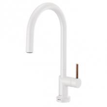 Brizo 64075LF-MWLHP - Jason Wu for Brizo™ SmartTouch® Pull-Down Kitchen Faucet with Arc Spout - Less Handle