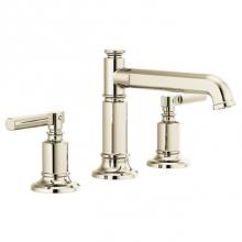 Brizo 65377LF-PNLHP-ECO - Invari® Widespread Lavatory Faucet with Column Spout - Less Handles 1.2 GPM