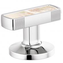 Brizo HI5306-PCPL - Kintsu® Widespread Lavatory Knob with Mother of Pearl Inlay Handle Kit