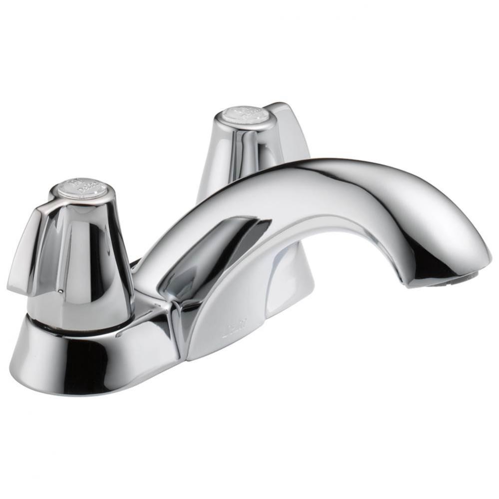 Classic Two Handle Centerset Bathroom Faucet