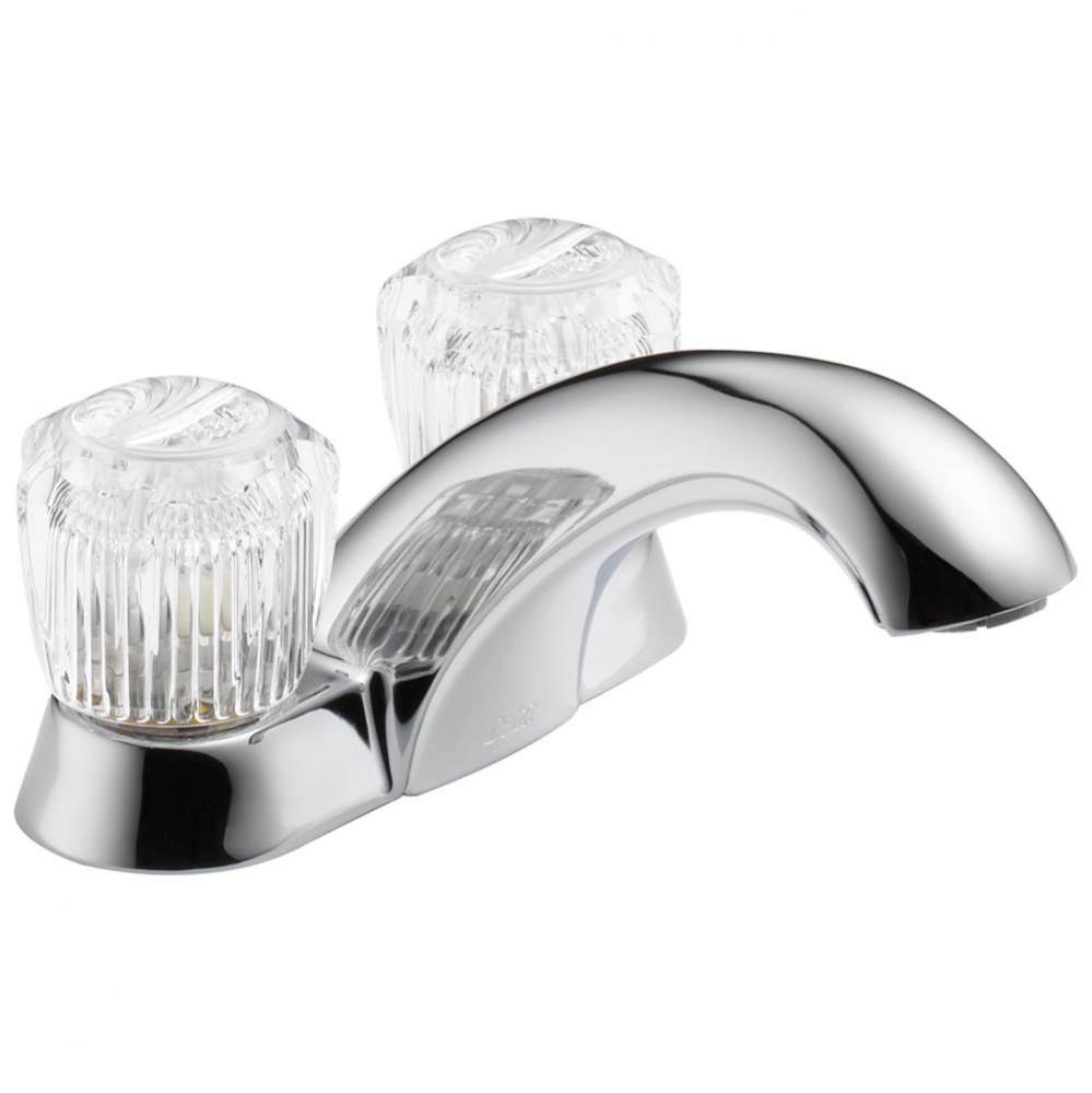 Classic Two Handle Centerset Bathroom Faucet