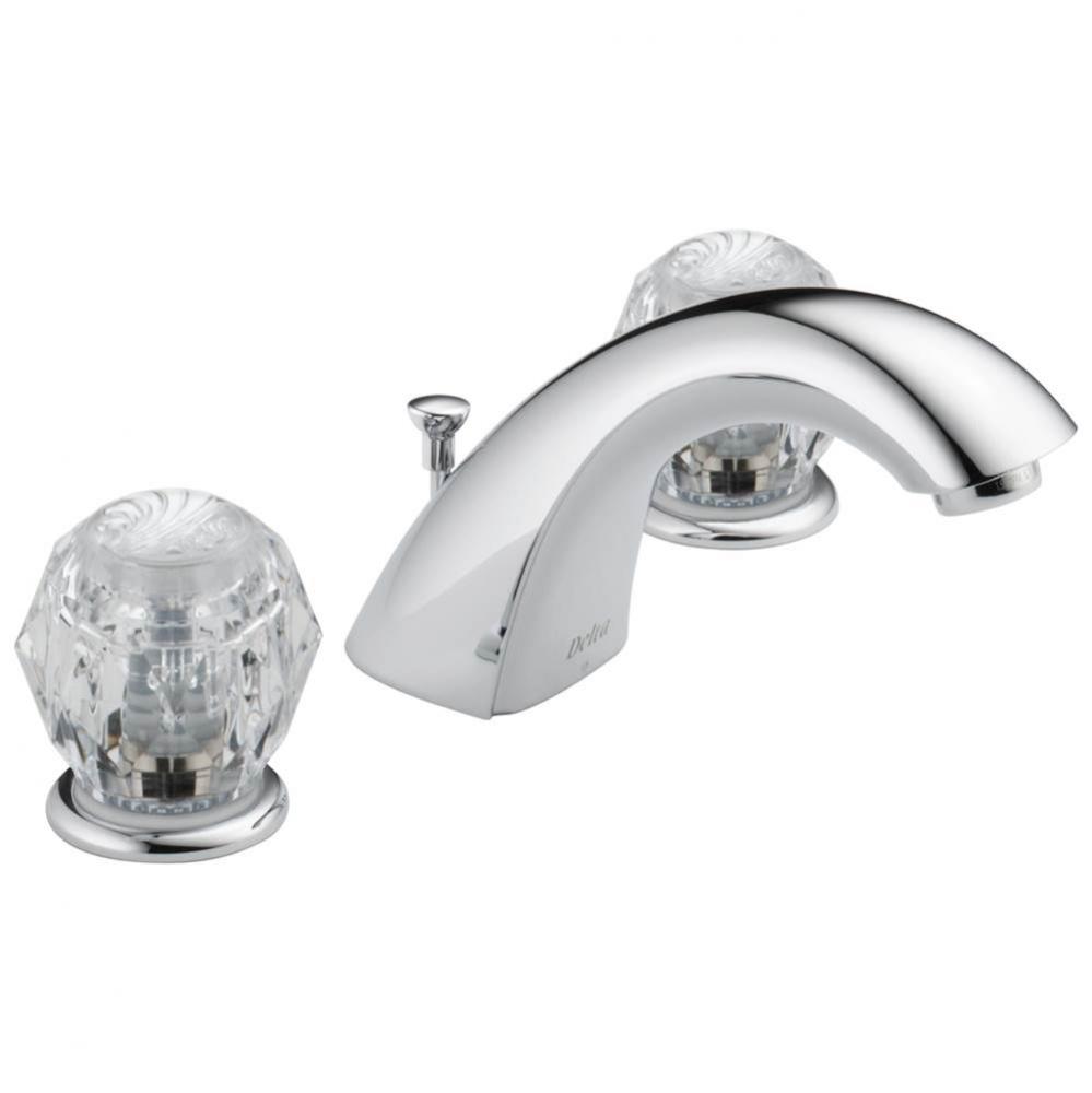 Classic Two Handle Widespread Bathroom Faucet