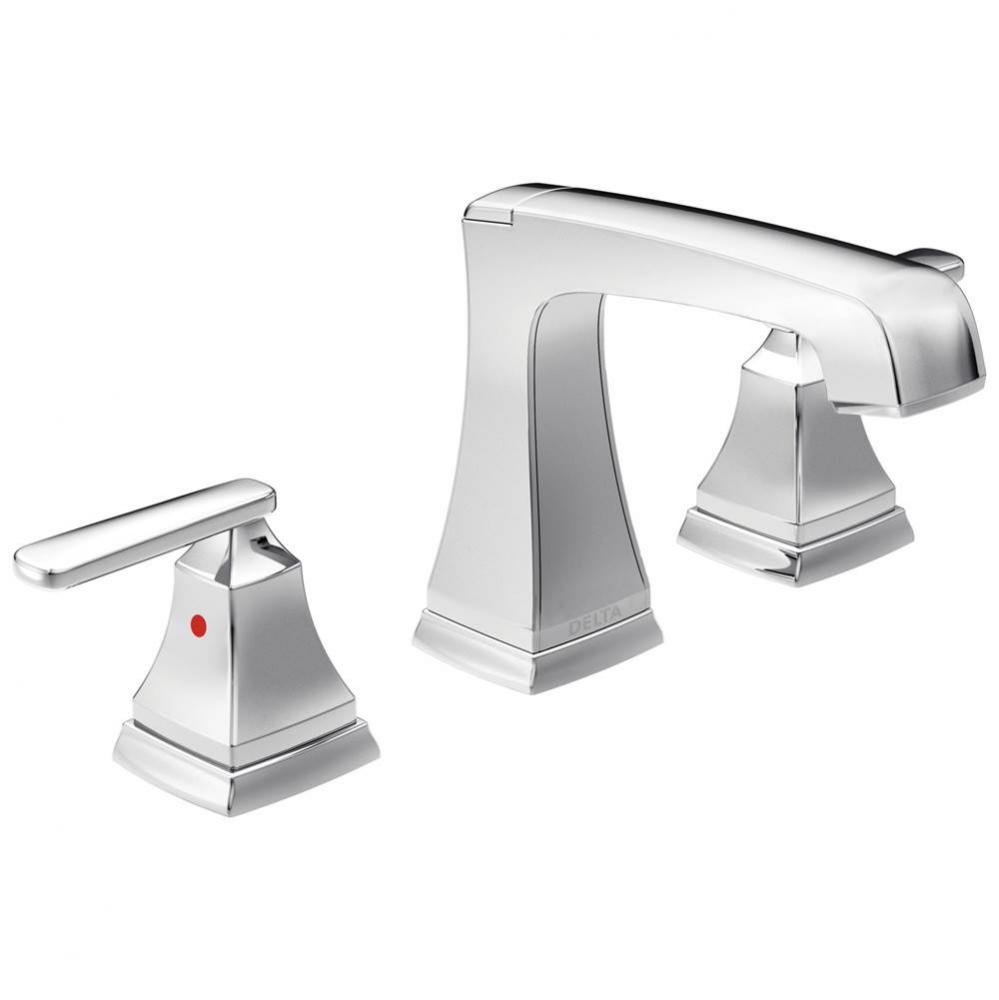 Ashlyn&#xae; Two Handle Widespread Bathroom Faucet with EZ Anchor&#xae;