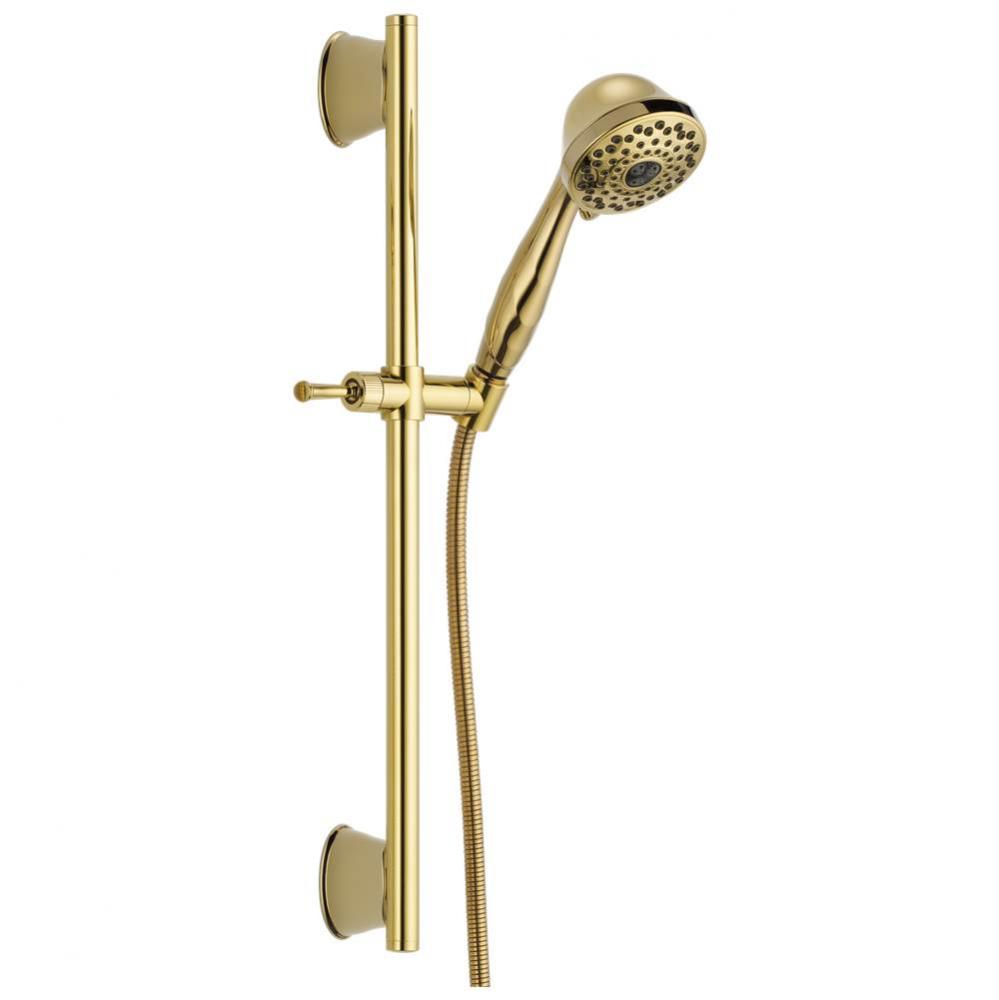 Universal Showering Components 7-Setting Slide Bar Hand Shower