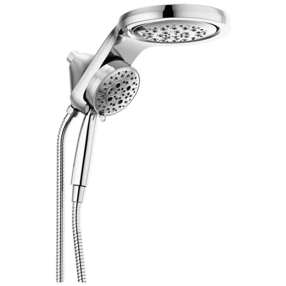 Universal Showering Components HydroRain&#xae; H2OKinetic&#xae; 5-Setting Two-in-One Shower Head