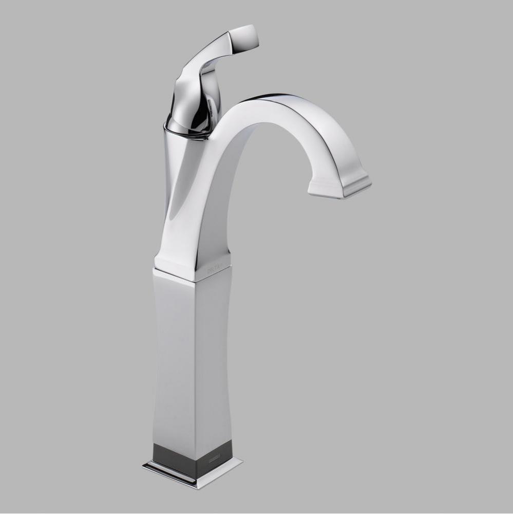 Dryden: Single Handle Vessel Bathroom Faucet with Touch2O.xt&#xae; Technology