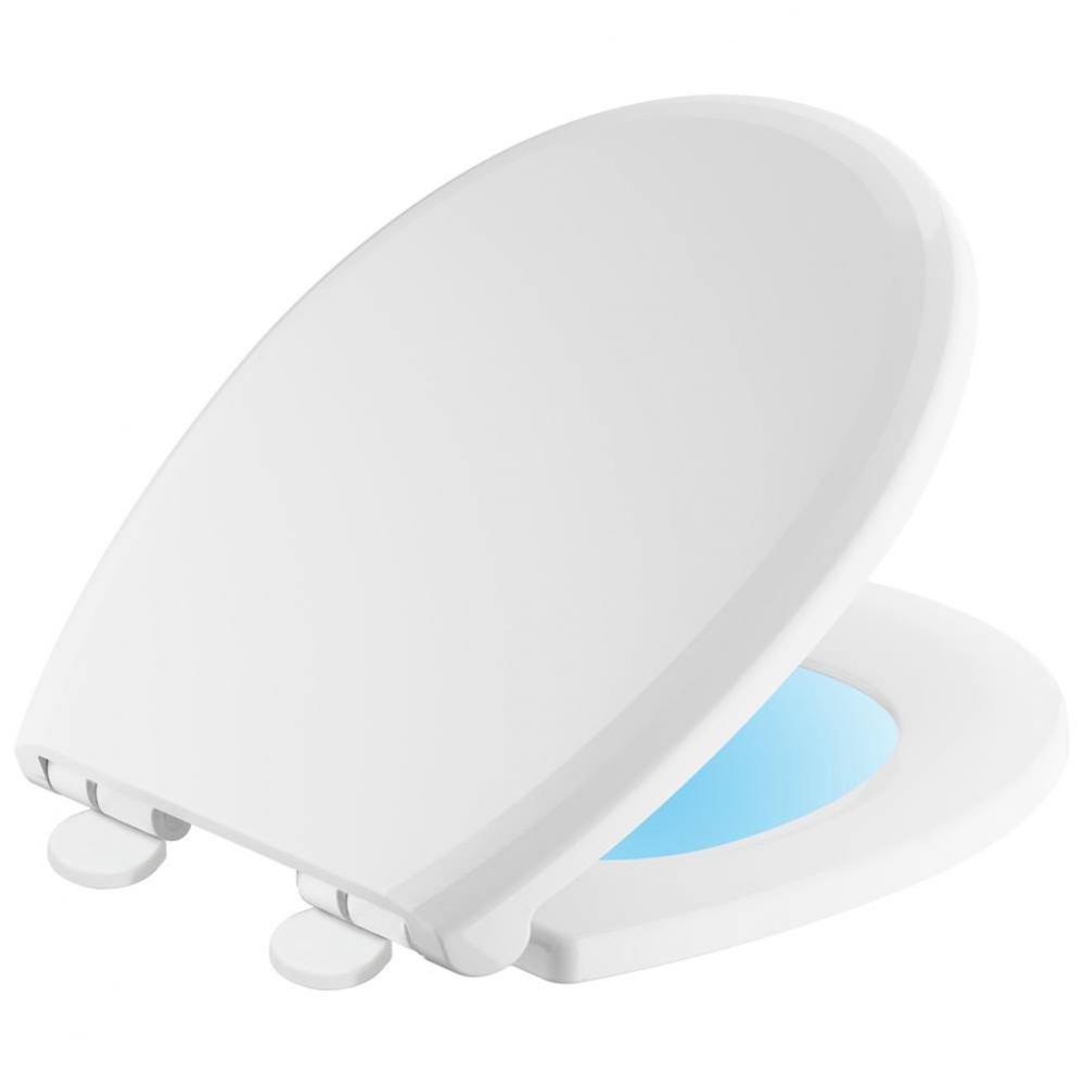 Sanborne&#xae; Round Front Slow-Close / Quick-Release Nightlight Seat