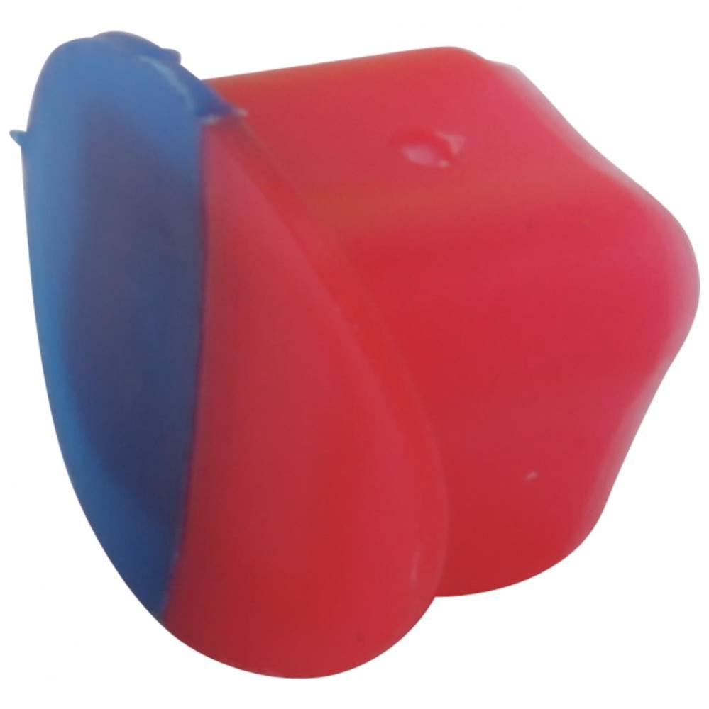 Innovations Button - Red &amp; Blue