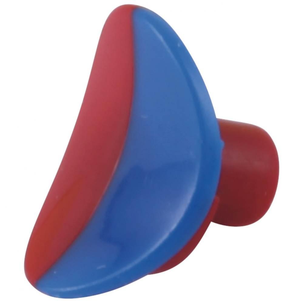 Leland&#xae; Button - Red &amp; Blue