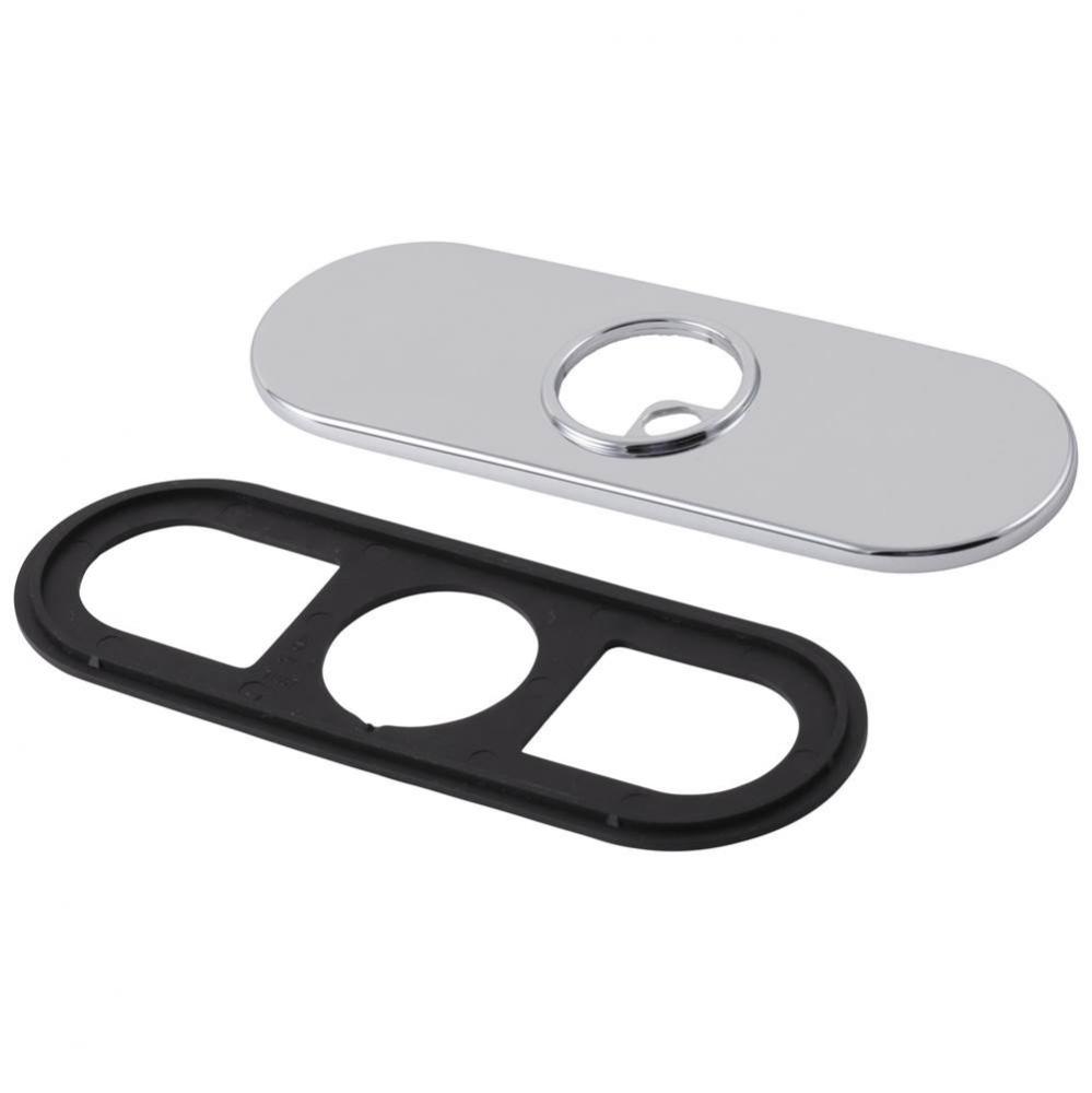 Trinsic&#xae; Escutcheon &amp; Gasket - 3 Hole - 1H Bathroom