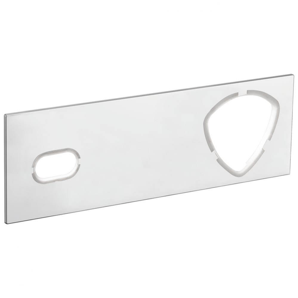 Zura&#xae; Single Handle Wall Mount Escutcheon Assembly