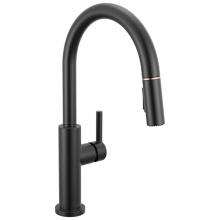 Delta Faucet 19867LF-GZ - Nicoli™ Single Handle Pull-Down Kitchen Faucet