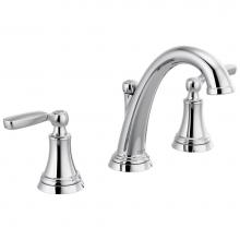 Delta Faucet 3532LF-MPU - Woodhurst™ Two Handle Widespread Bathroom Faucet