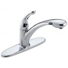 Delta Faucet 472-DST - Signature Pullouts Single Handle Pull-Out Kitchen Faucet