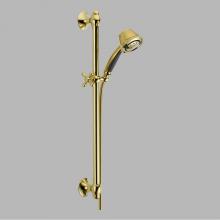 Delta Faucet 51508-PB - Universal Showering Components: Premium 5-Setting Slide Bar Hand Shower