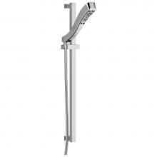 Delta Faucet 51552 - Universal Showering Components H2OKinetic® 4-Setting Slide Bar Hand Shower