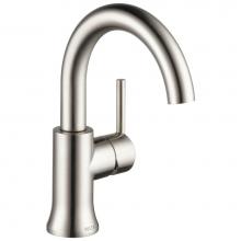 Delta Faucet 559HA-SS-DST - Trinsic® Single Handle High-Arc Bathroom Faucet