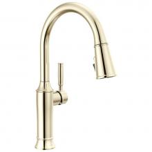 Delta Faucet 9184-PN-PR-DST - Renaldi™ Single Handle Pull-Down Kitchen Faucet