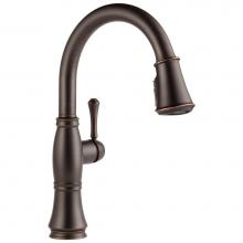 Delta Faucet 9197-RB-DST - Cassidy™ Single Handle Pull-Down Kitchen Faucet with ShieldSpray® Technology