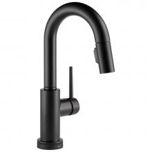 Delta Faucet 9959T-BL-DST - Trinsic® Single Handle Pull-Down Bar / Prep Faucet with Touch<sub>2</sub>O®