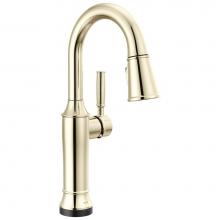 Delta Faucet 9984TL-PN-PR-DST - Renaldi™ Touch2O® Bar / Prep Faucet with Touchless Technology