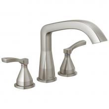 Delta Faucet T2776-SS-PR - Stryke® Three Hole Roman Tub Trim