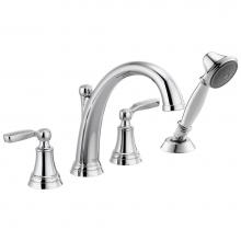 Delta Faucet T4732 - Woodhurst™ Roman Tub with Handshower Trim