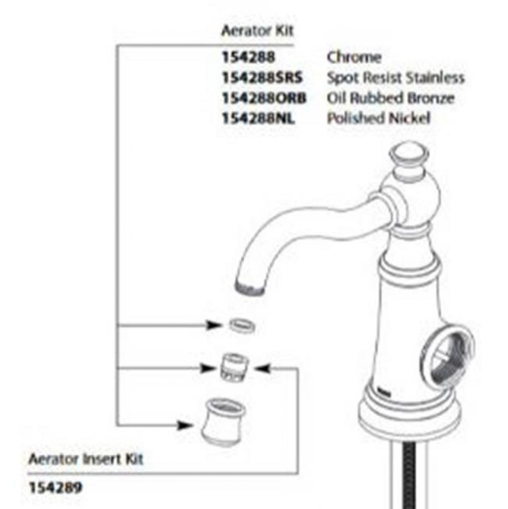 WEYMOUTH LAV AER SHELL &amp; INSERT