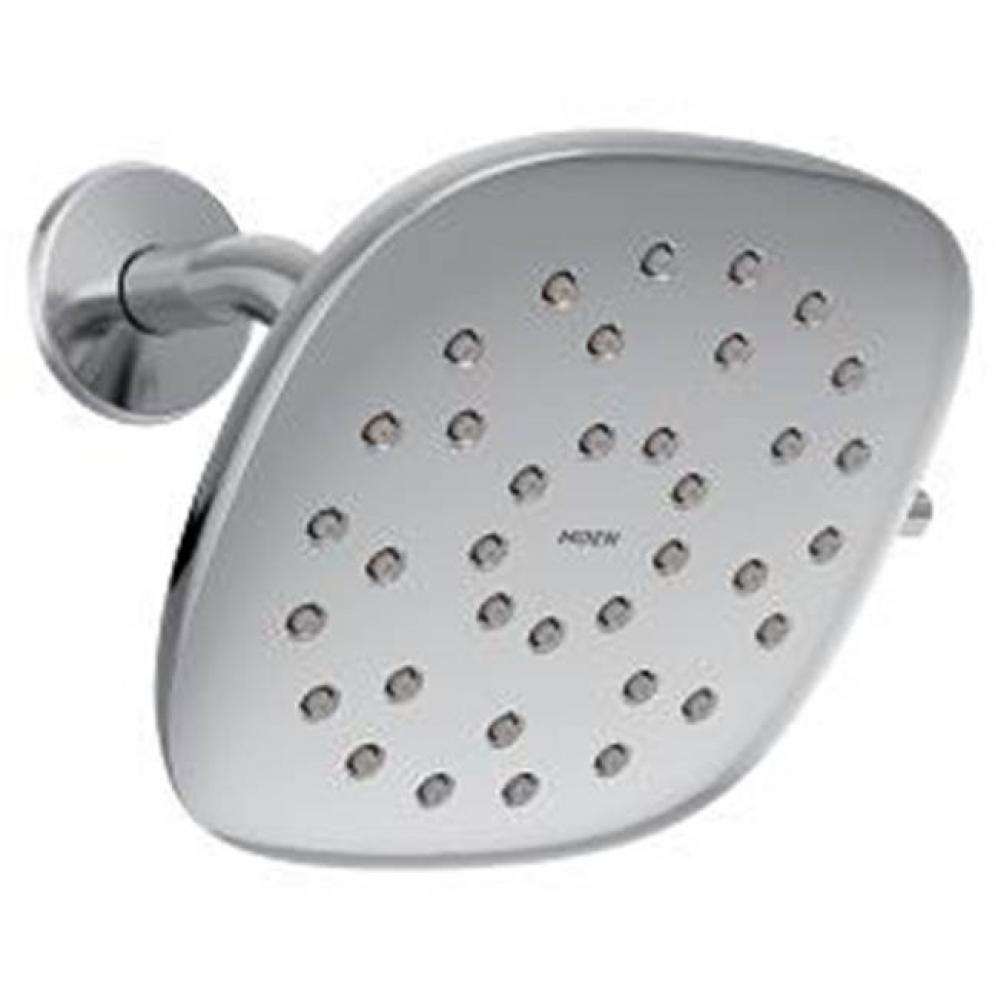 Chrome eight-function 6&apos;&apos; diameter spray head rainshower