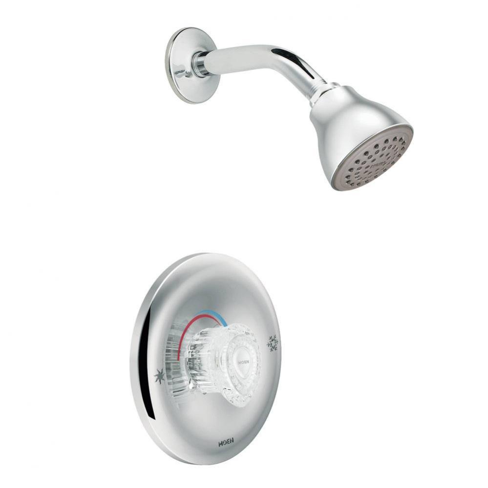 Chrome Posi-Temp(R) shower only